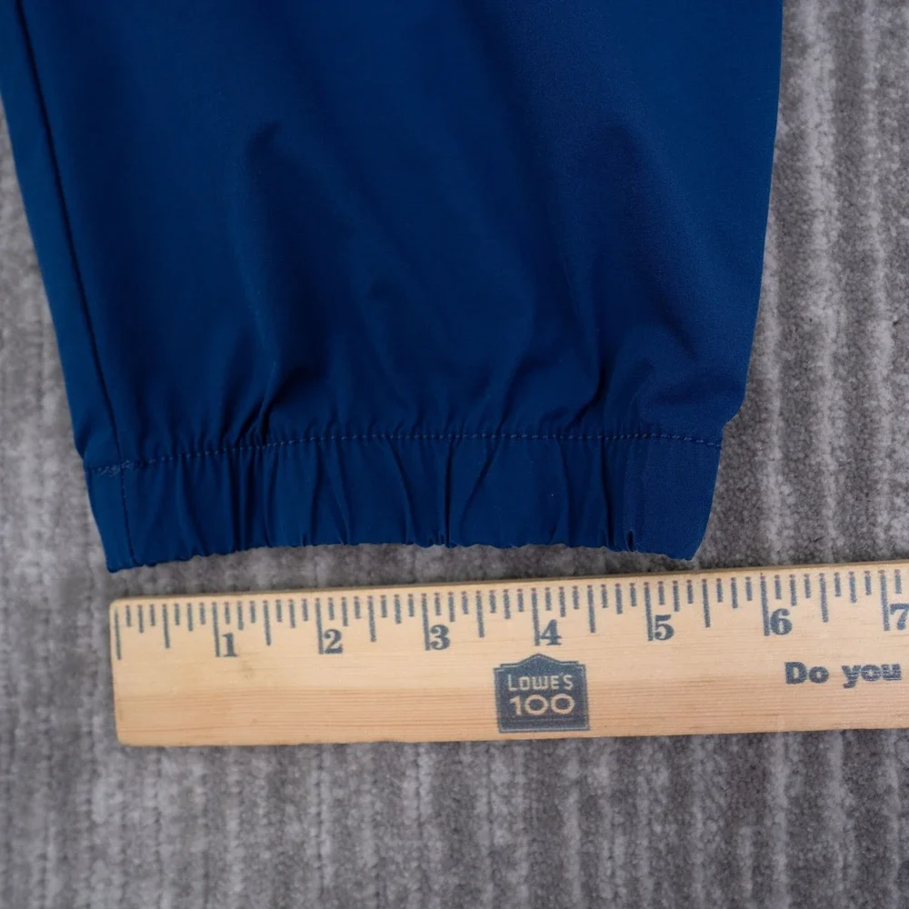 Banana Republic Core Temp Joggers Mens XXL Blue Drawstring Elastic Cuff Pants